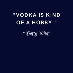 betty white quote on notebook