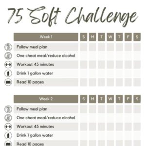75 Soft Challenge Tracker